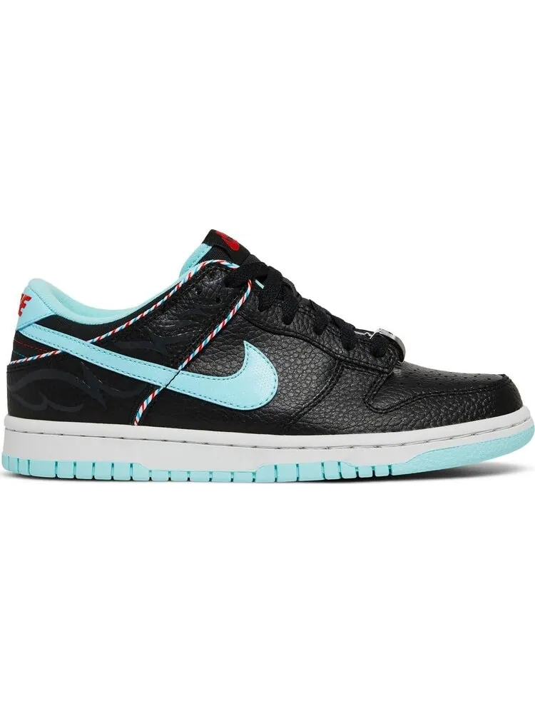 Кроссовки Nike Dunk Low SE GS 'Barber Shop - Black' — изображение 1 из 8, черный