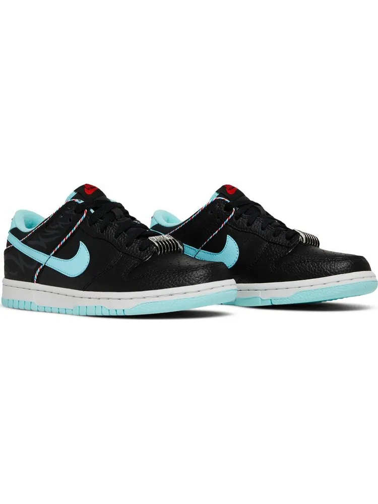 Кроссовки Nike Dunk Low SE GS 'Barber Shop - Black' — изображение 8 из 8, черный