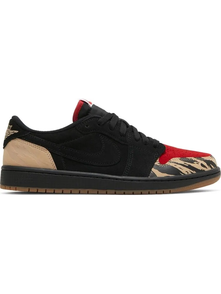 Кроссовки SoleFly x Air Jordan 1 Low Retro OG SP Everglades — изображение 1 из 8, черный
