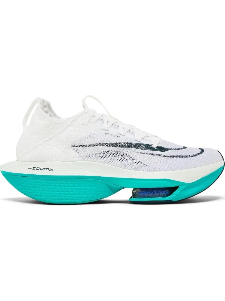 Кроссовки Air Zoom Alphafly NEXT% 2 'White Clear Jade' — изображение 1 из 4, белый