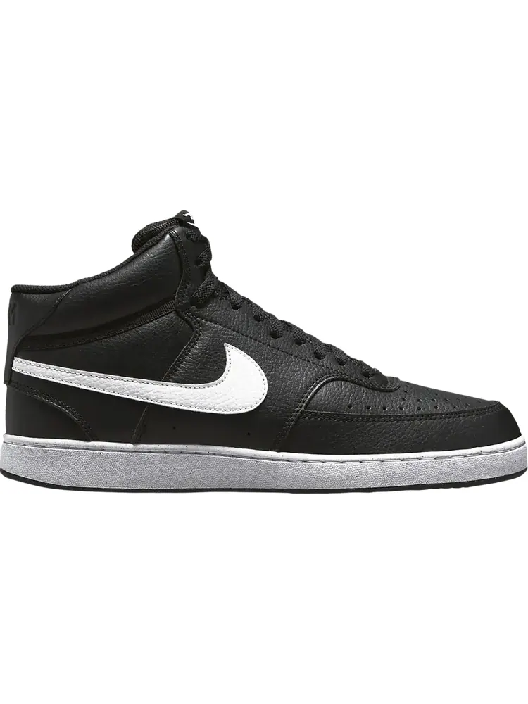 Кроссовки Nike Court Vision Mid Next Nature 'Black White' — изображение 1 из 1, черный