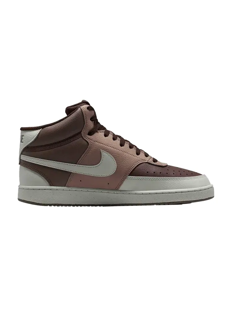 Кроссовки Nike Court Vision Mid Next Nature 'Baroque Brown Mink Brown' — изображение 1 из 1, коричневый