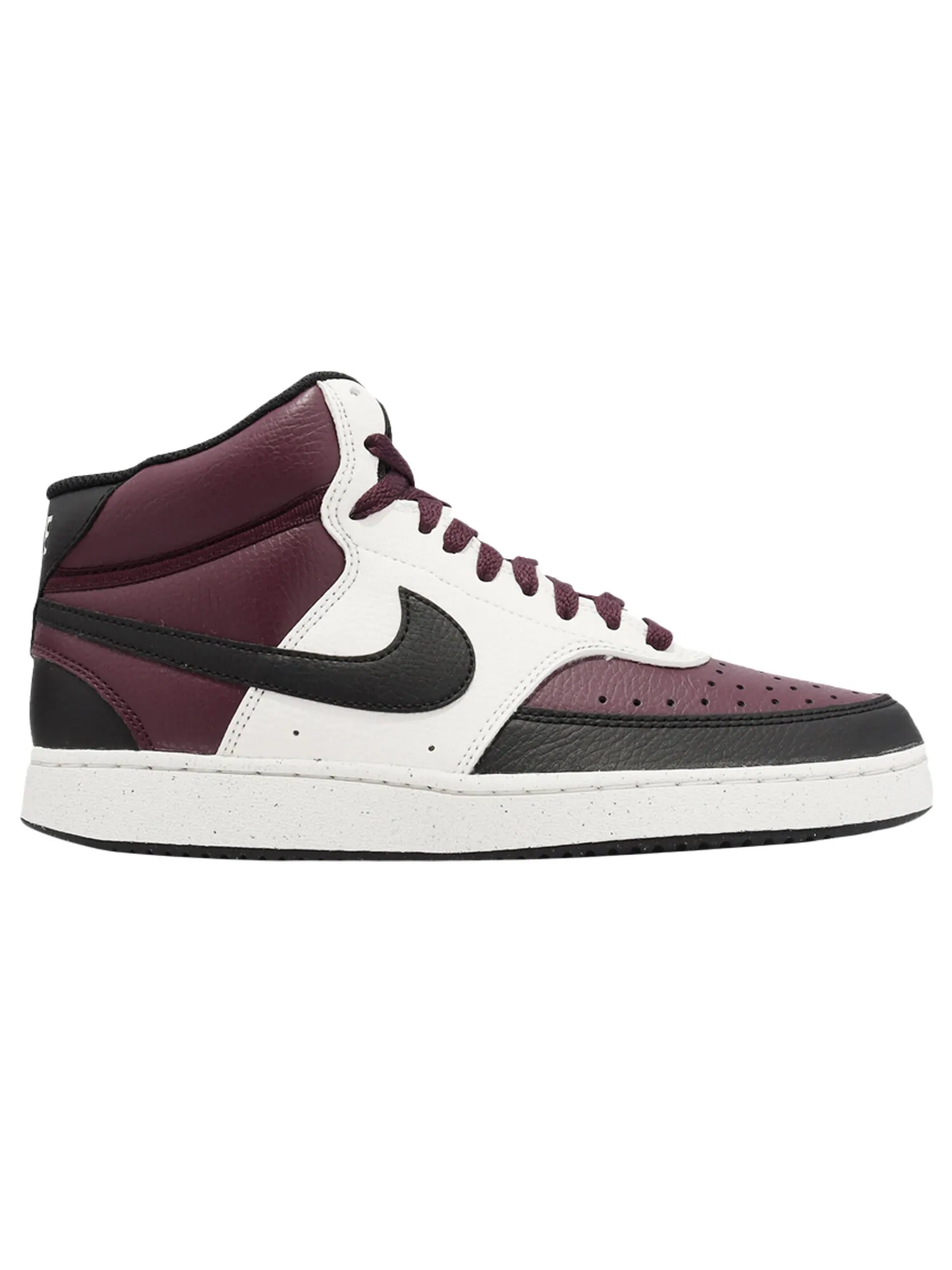 Кроссовки Nike Court Vision Mid Next Nature 'Dark Beetroot' — изображение 1 из 1, красный