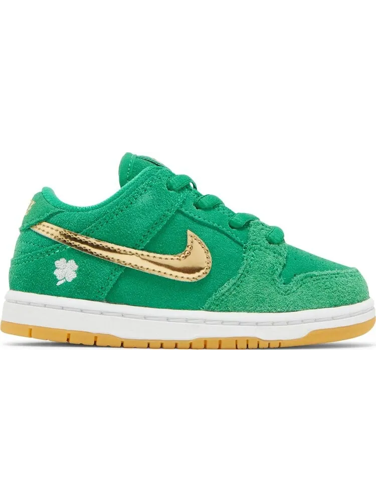 Кроссовки Nike Dunk Low SB TD 'St. Patrick’s Day' — изображение 1 из 8, зеленый