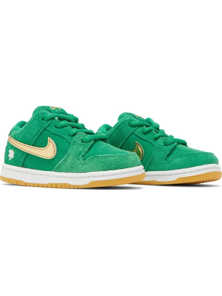 Кроссовки Nike Dunk Low SB TD 'St. Patrick’s Day' — изображение 8 из 8, зеленый