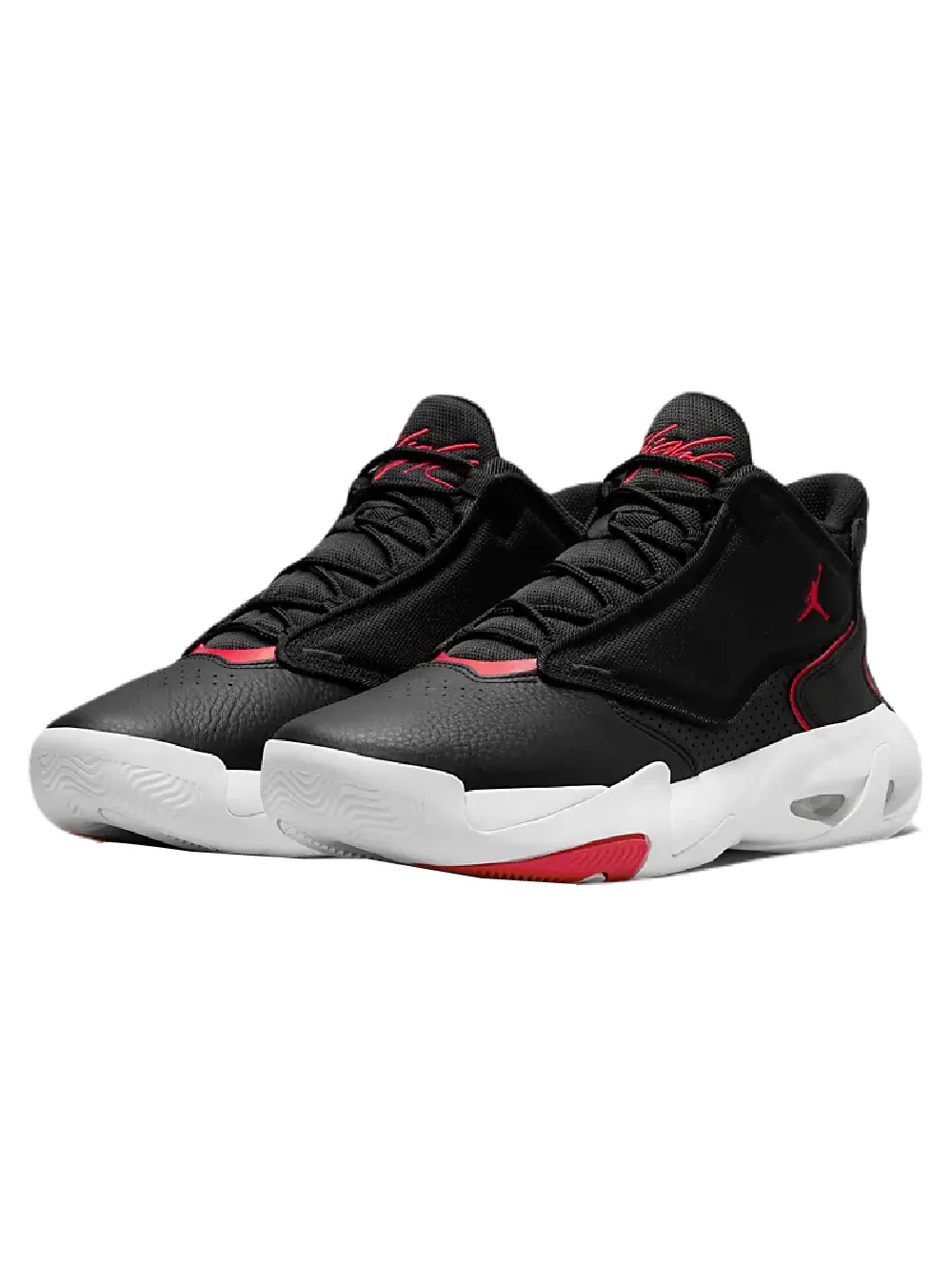 Кроссовки Nike Air Jordan Max Aura 4 — изображение 2 из 8, черный/белый/красный