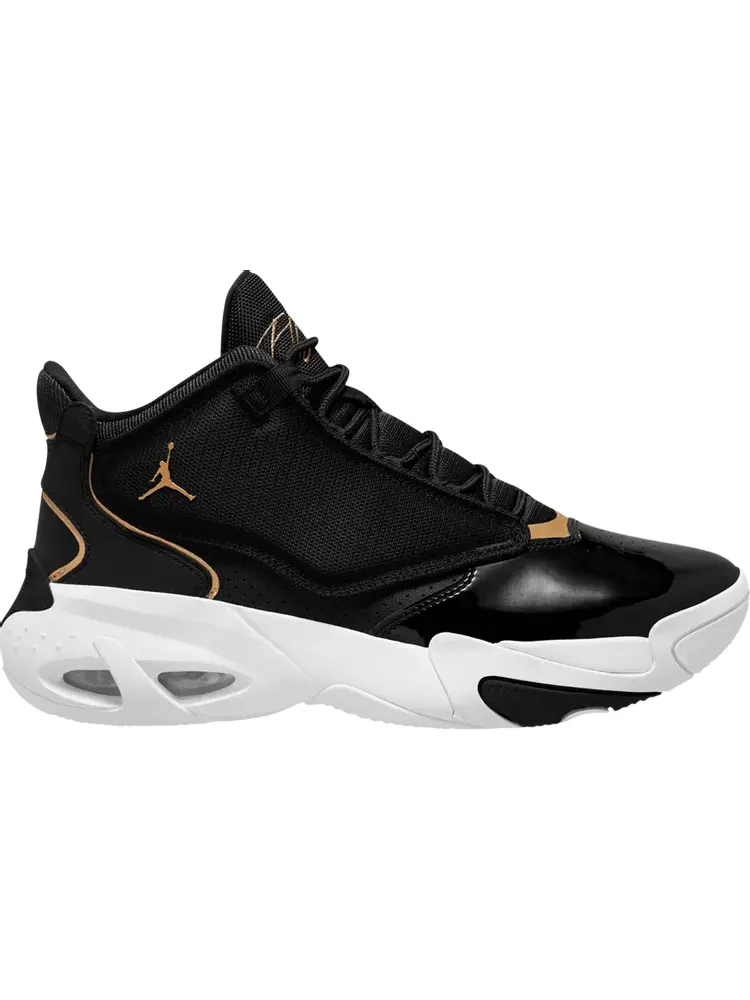Кроссовки Jordan Max Aura 4 Black Metallic Gold — изображение 1 из 1, черный
