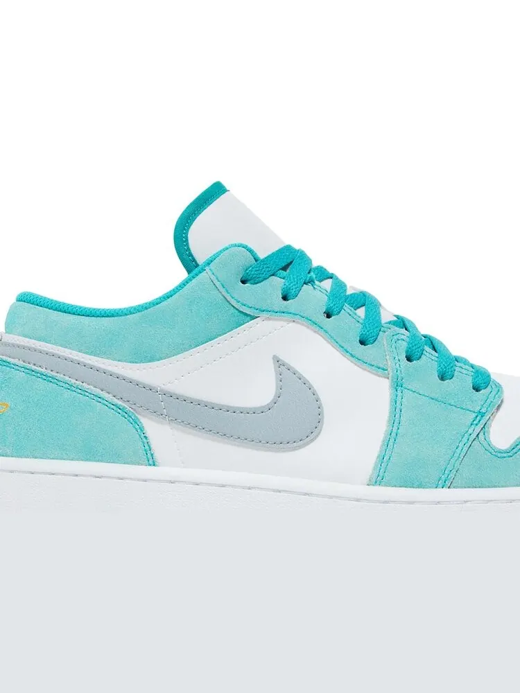 Кроссовки Air Jordan 1 Low New Emerald — изображение 2 из 8, зеленый