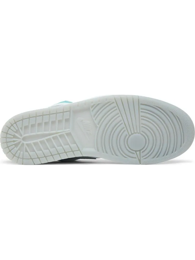 Кроссовки Air Jordan 1 Low New Emerald — изображение 4 из 8, зеленый