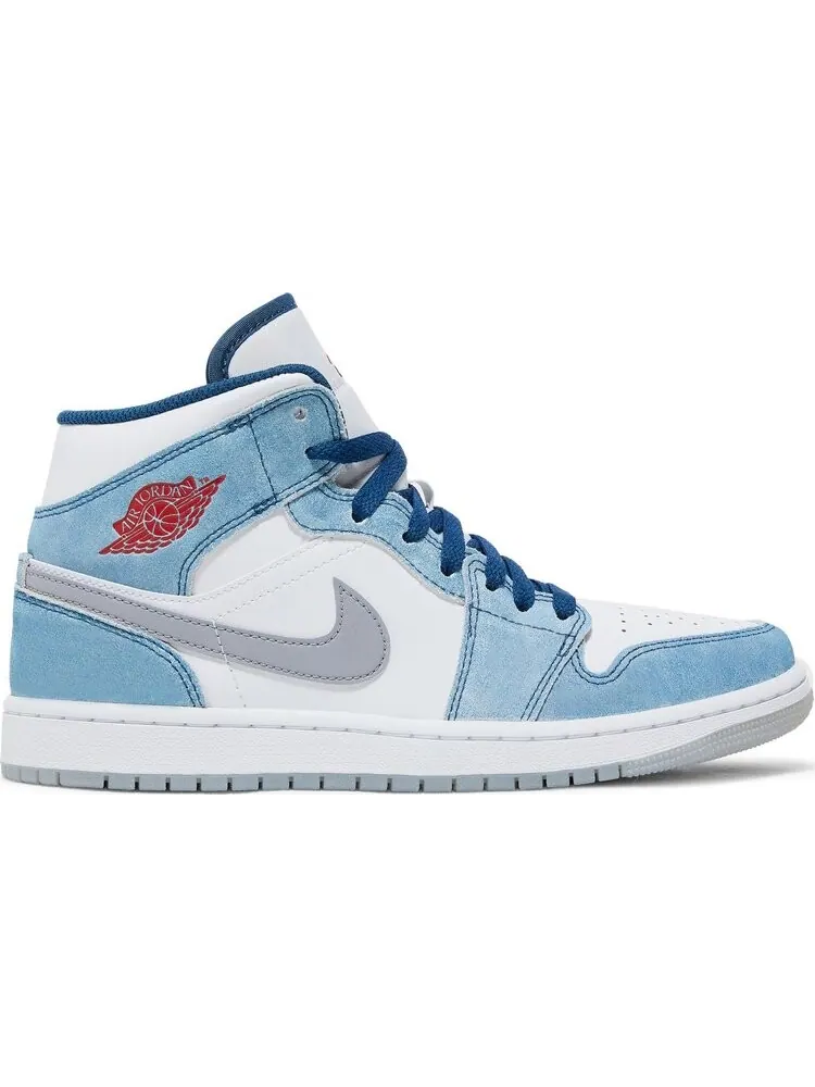 Кроссовки Air Jordan 1 Mid SE French Blue — изображение 1 из 8, синий