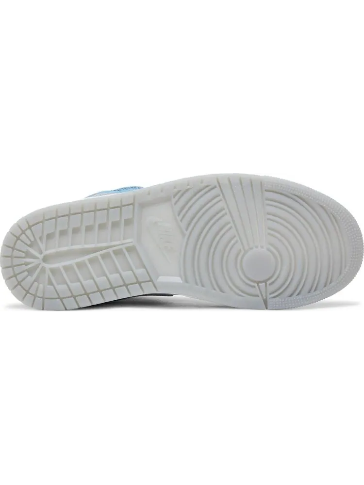 Кроссовки Air Jordan 1 Mid SE French Blue — изображение 4 из 8, синий