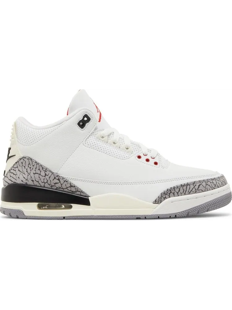 Кроссовки Air Jordan 3 Retro White Cement Reimagined — изображение 1 из 9, белый