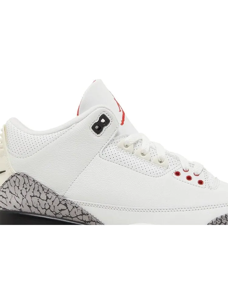 Кроссовки Air Jordan 3 Retro White Cement Reimagined — изображение 2 из 9, белый