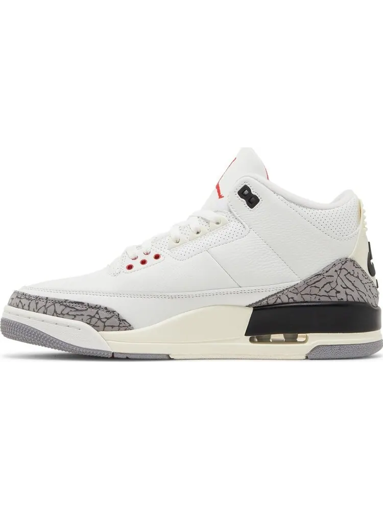 Кроссовки Air Jordan 3 Retro White Cement Reimagined — изображение 3 из 9, белый