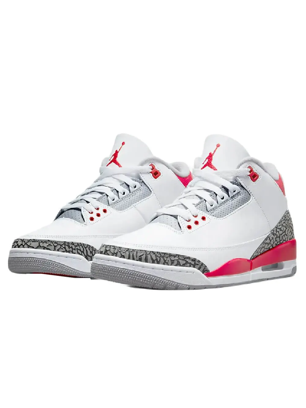 Кроссовки Nike Air Jordan 3 Retro — изображение 2 из 9, красный/серый/белый