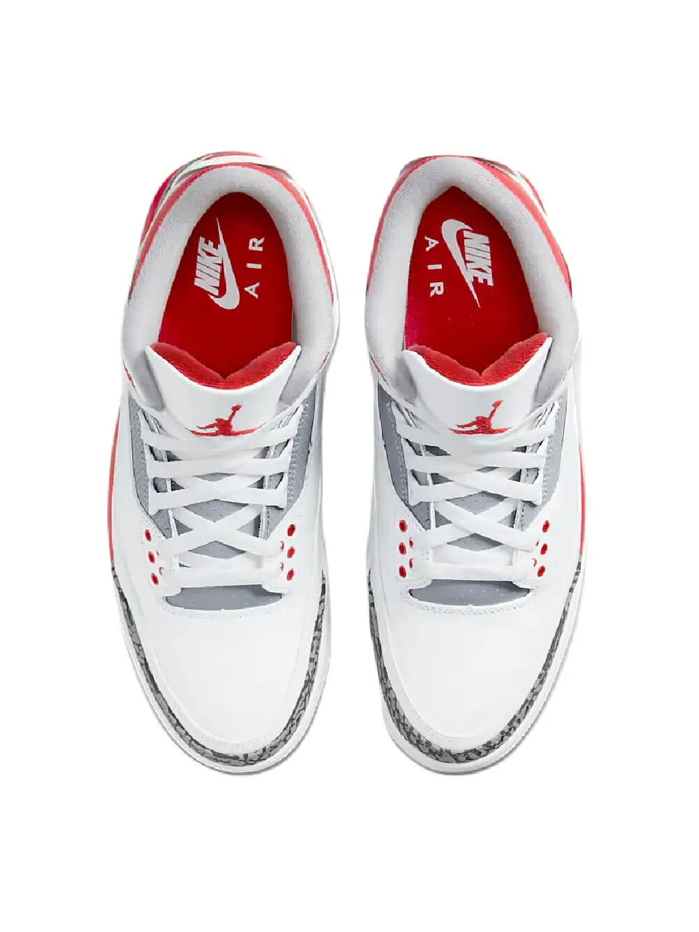 Кроссовки Nike Air Jordan 3 Retro — изображение 3 из 9, красный/серый/белый