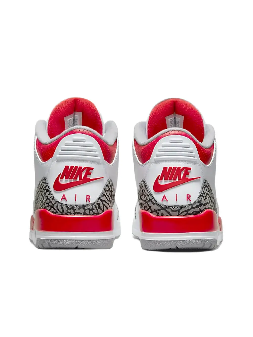 Кроссовки Nike Air Jordan 3 Retro — изображение 4 из 9, красный/серый/белый