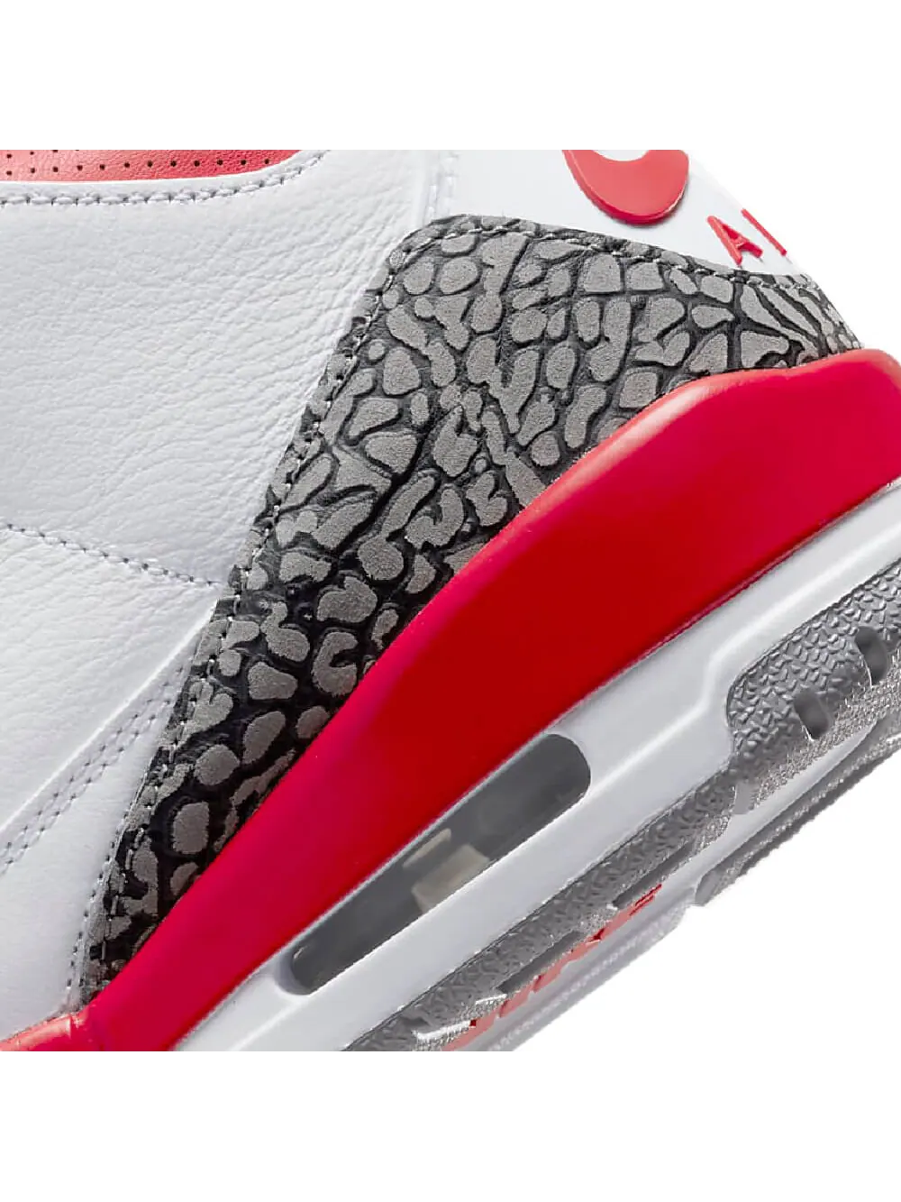 Кроссовки Nike Air Jordan 3 Retro — изображение 7 из 9, красный/серый/белый