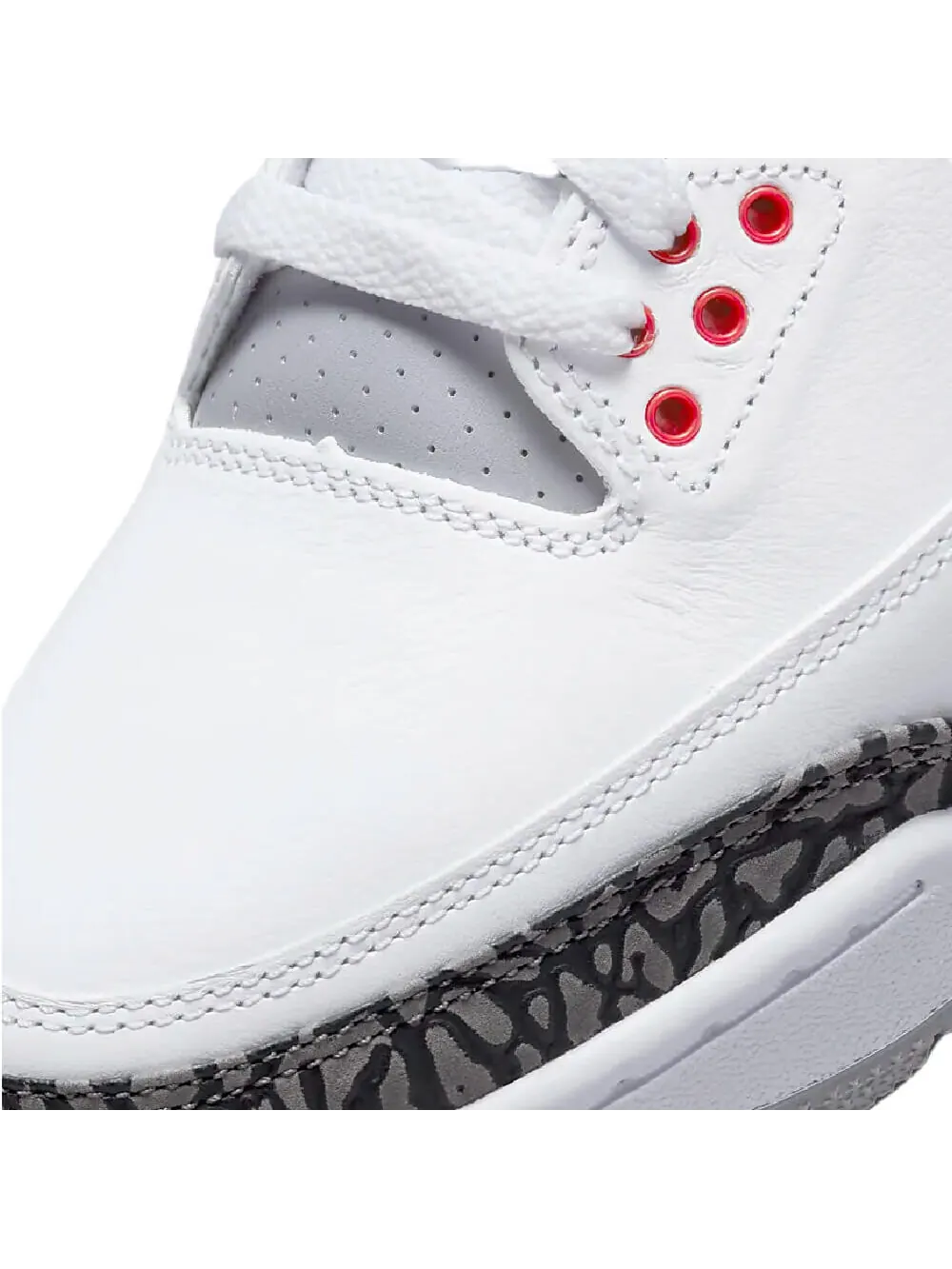 Кроссовки Nike Air Jordan 3 Retro — изображение 9 из 9, красный/серый/белый