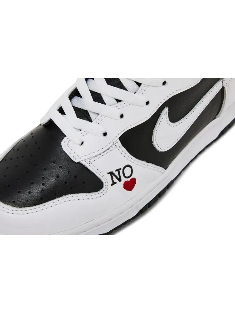 Кроссовки Nike Supreme x Dunk High SB 'By Any Means - Stormtrooper' — изображение 9 из 10, белый