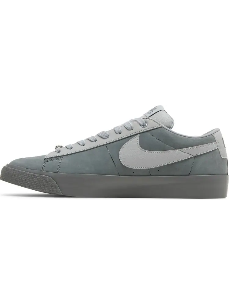 Кроссовки Nike Forty Percent Against Rights x Blazer Low SB 'Cool Grey' — изображение 3 из 8, серый