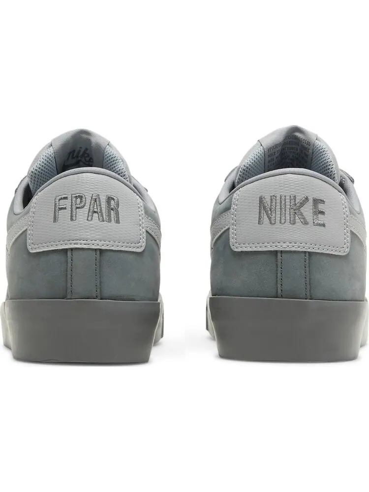 Кроссовки Nike Forty Percent Against Rights x Blazer Low SB 'Cool Grey' — изображение 6 из 8, серый