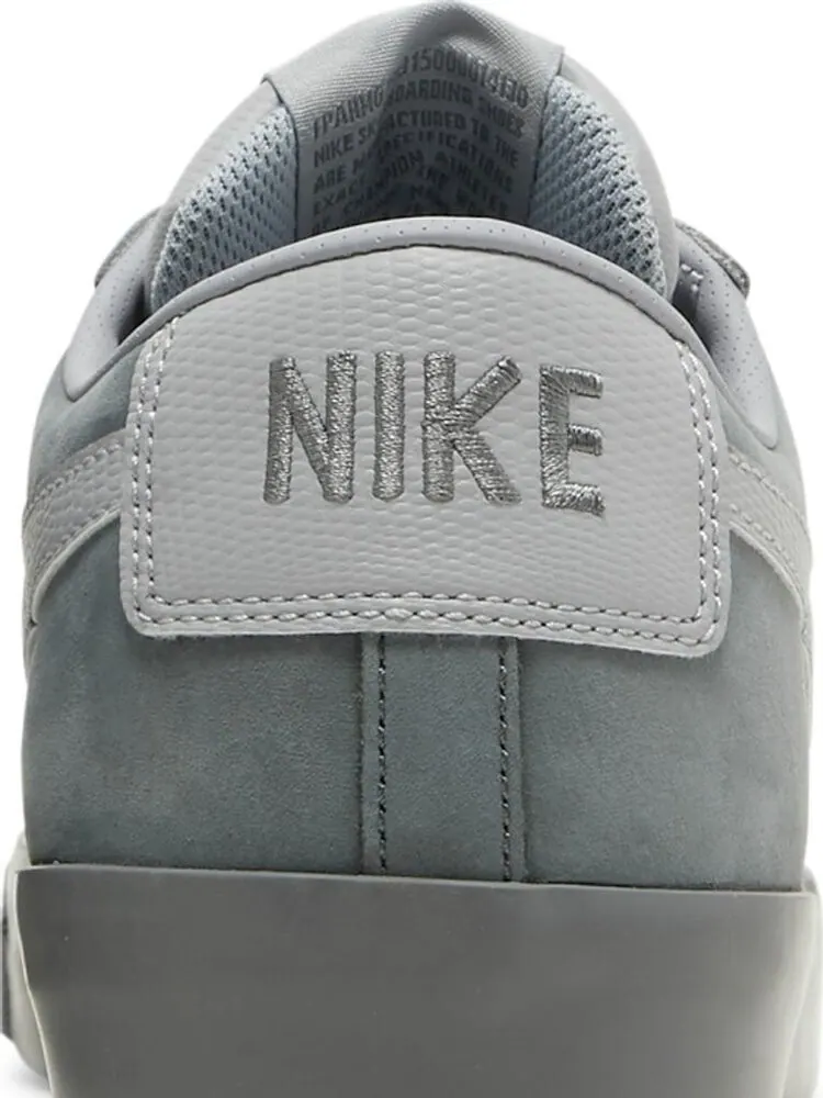 Кроссовки Nike Forty Percent Against Rights x Blazer Low SB 'Cool Grey' — изображение 7 из 8, серый