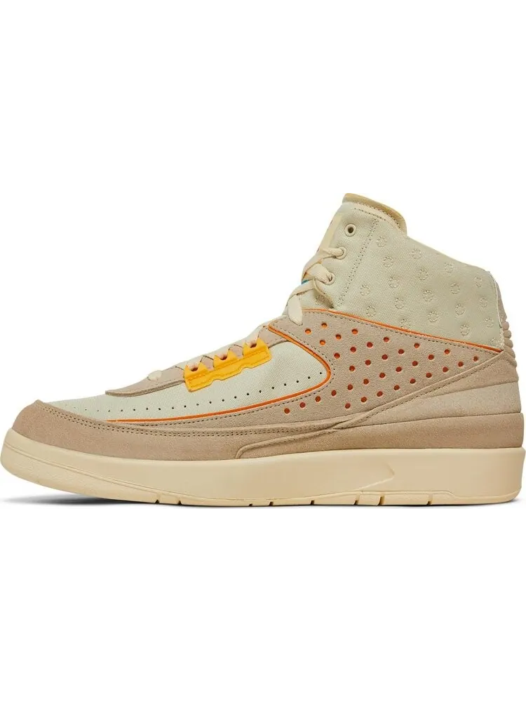 Кроссовки Union LA x Air Jordan 2 Retro SP Rattan — изображение 3 из 10, бежевый