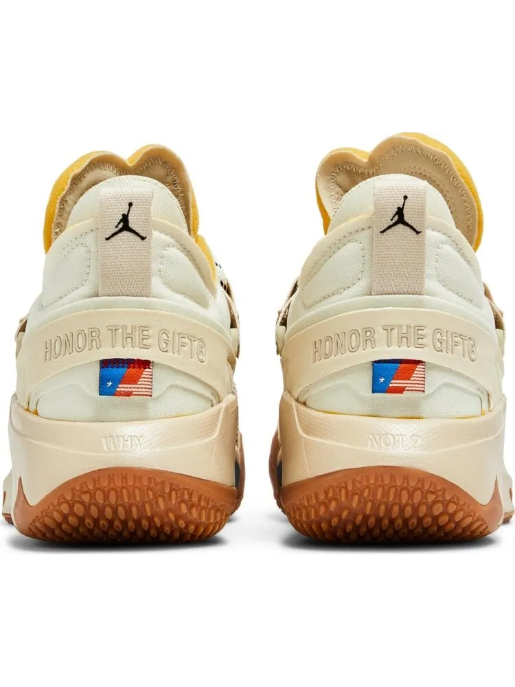 Кроссовки Honor The Gift x Jordan Why Not Zer0.5 Inner City — изображение 6 из 10, бежевый