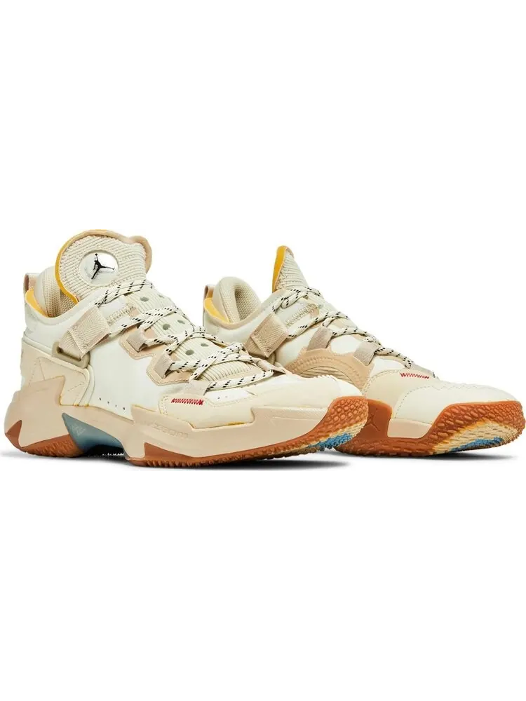 Кроссовки Honor The Gift x Jordan Why Not Zer0.5 Inner City — изображение 8 из 10, бежевый