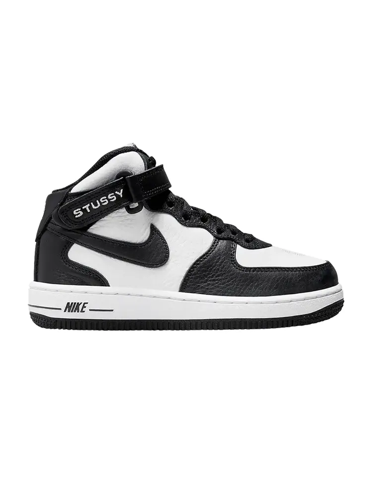 Кроссовки Nike Stussy x Air Force 1 Mid PS — изображение 1 из 1, черный