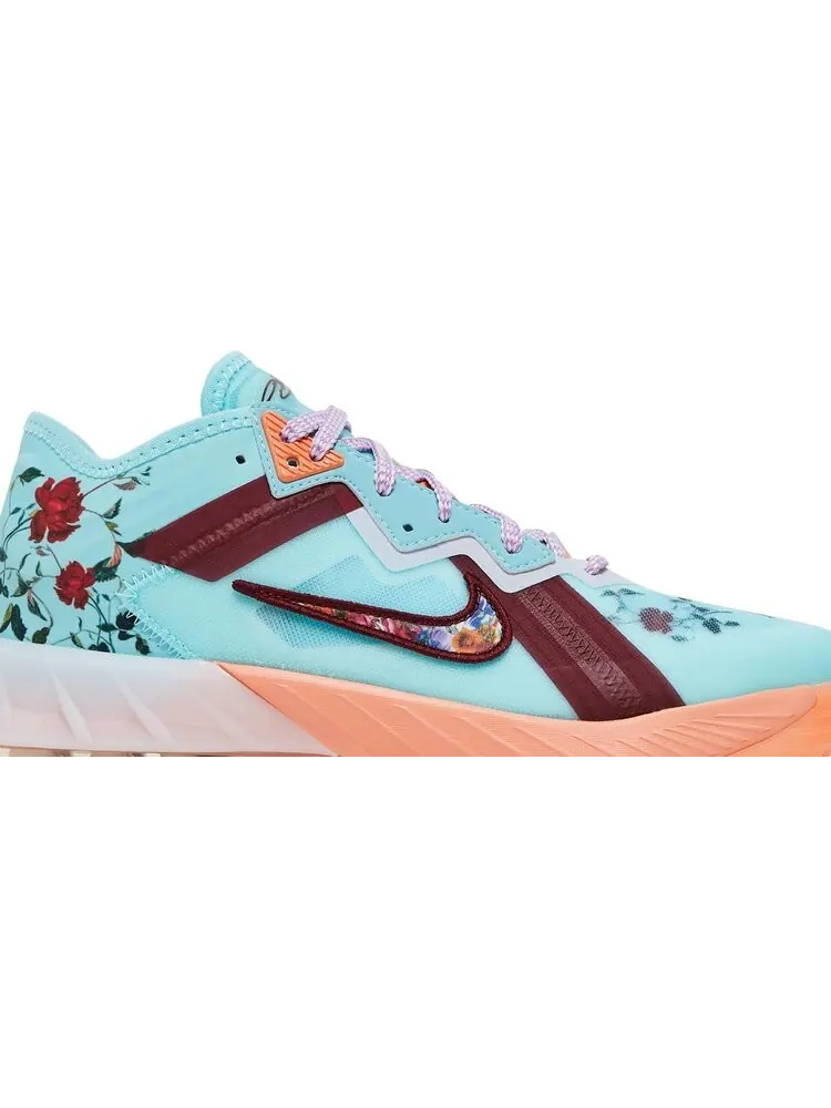 Кроссовки Nike Mimi Plange x LeBron 18 Low GS 'Daughters' — изображение 2 из 8, синий