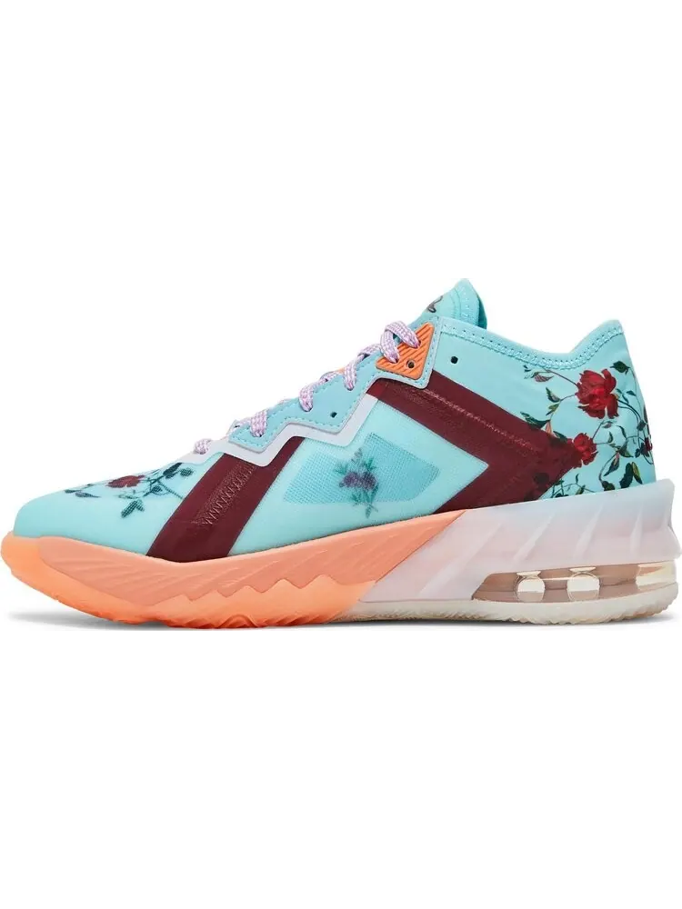 Кроссовки Nike Mimi Plange x LeBron 18 Low GS 'Daughters' — изображение 3 из 8, синий