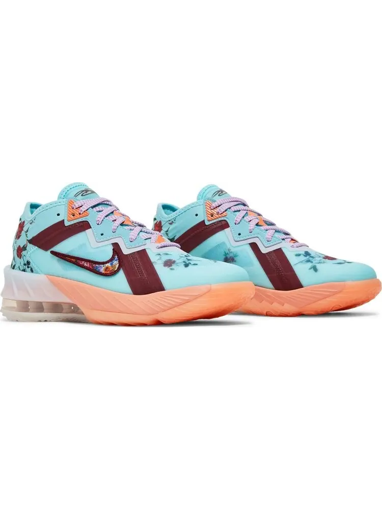 Кроссовки Nike Mimi Plange x LeBron 18 Low GS 'Daughters' — изображение 8 из 8, синий