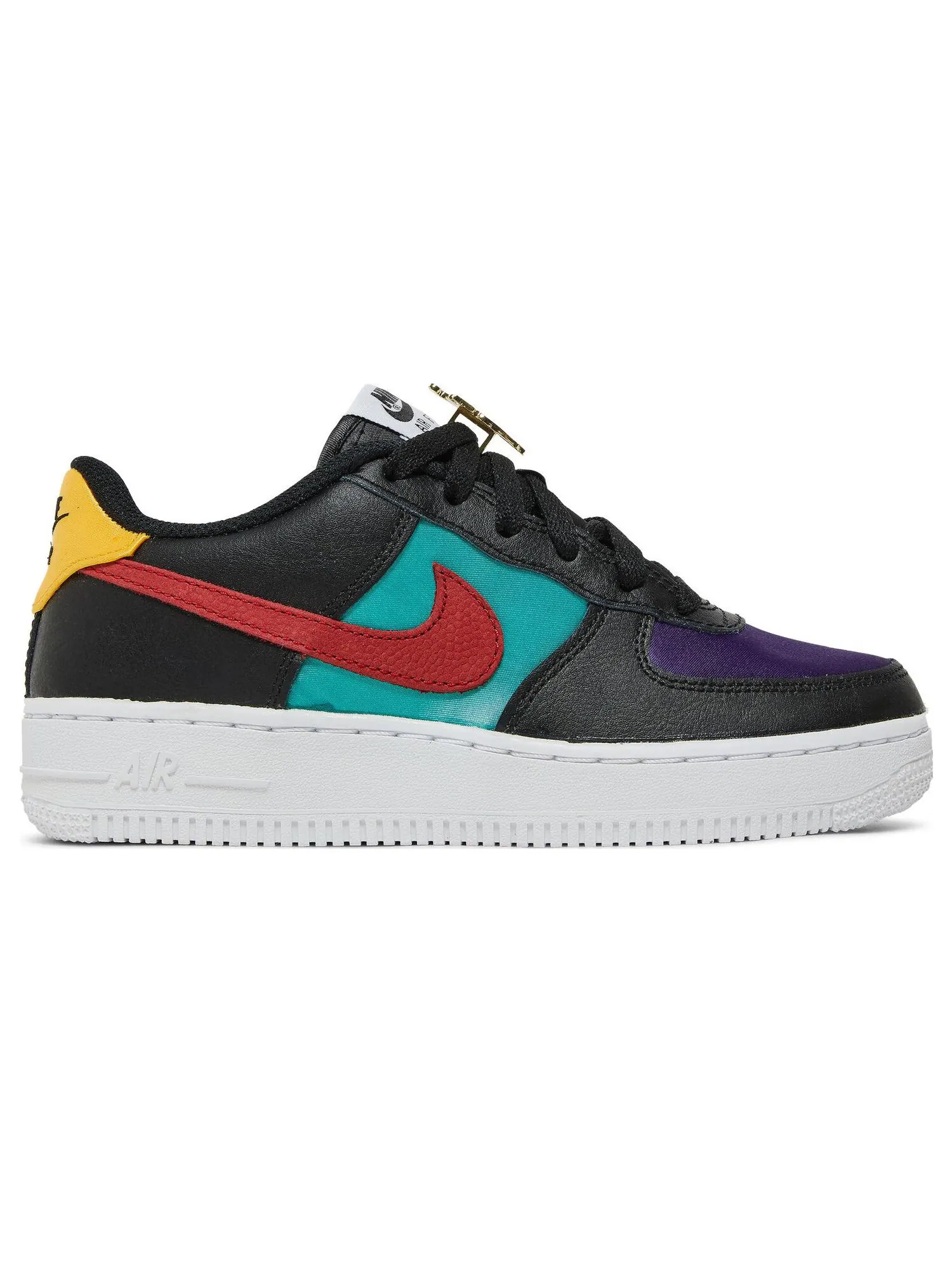 Кроссовки Nike NBA x Air Force 1 '06 LV8 EMB GS 'WNBA' — изображение 1 из 8, черный
