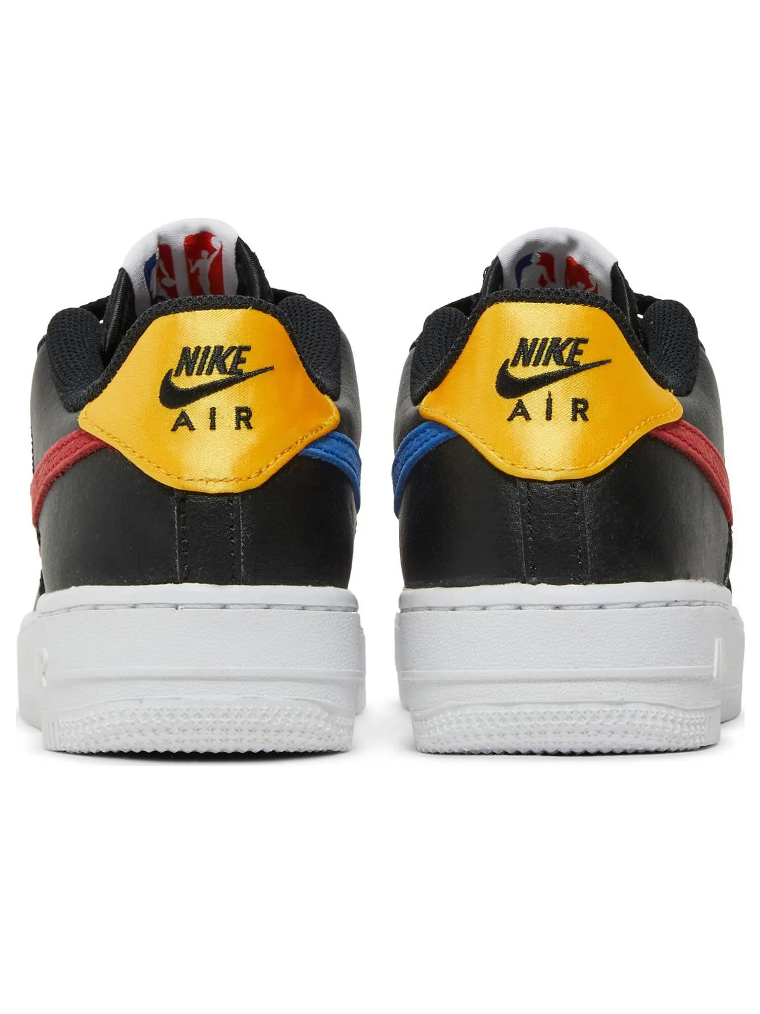 Кроссовки Nike NBA x Air Force 1 '06 LV8 EMB GS 'WNBA' — изображение 6 из 8, черный