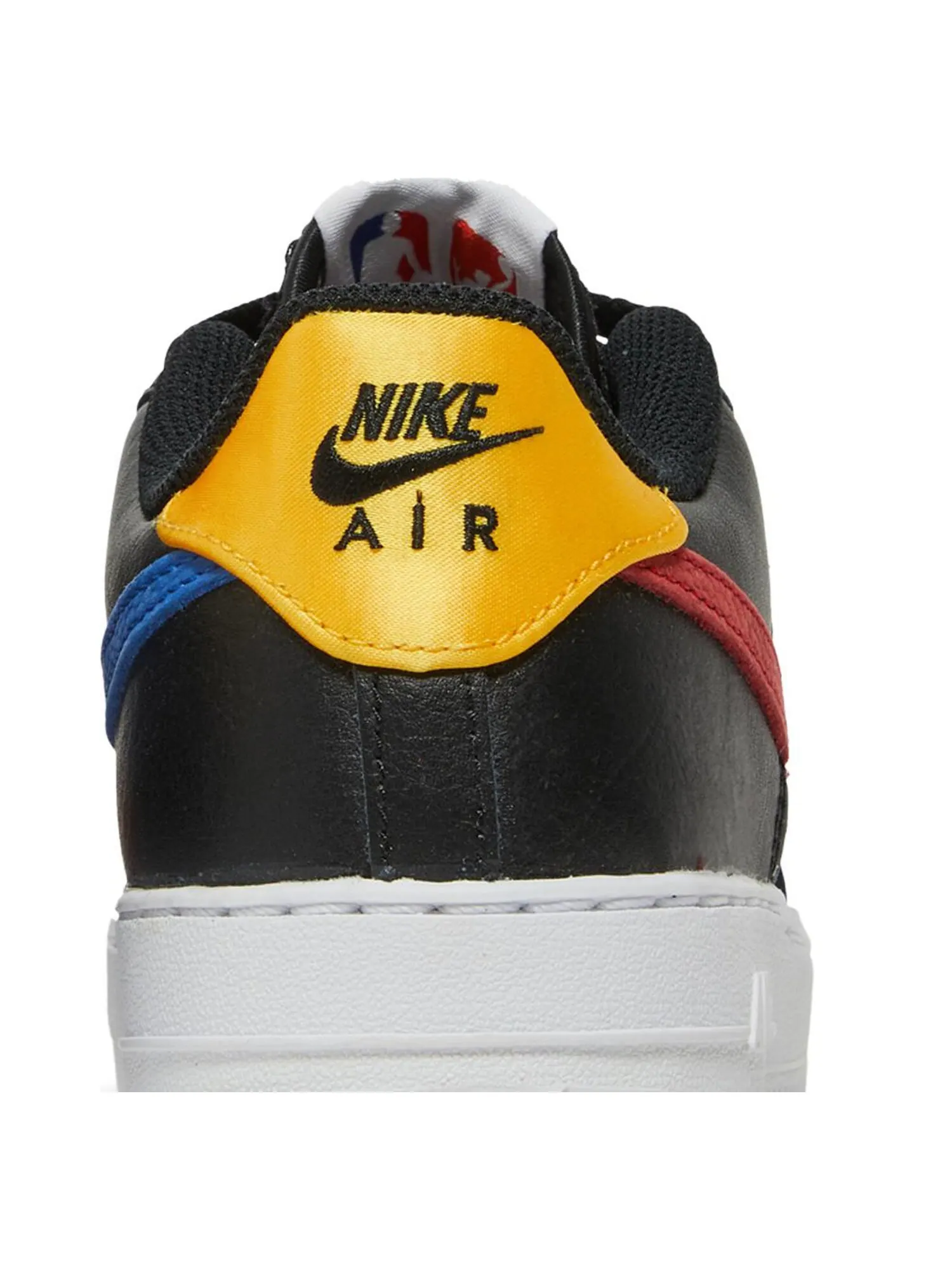Кроссовки Nike NBA x Air Force 1 '06 LV8 EMB GS 'WNBA' — изображение 7 из 8, черный