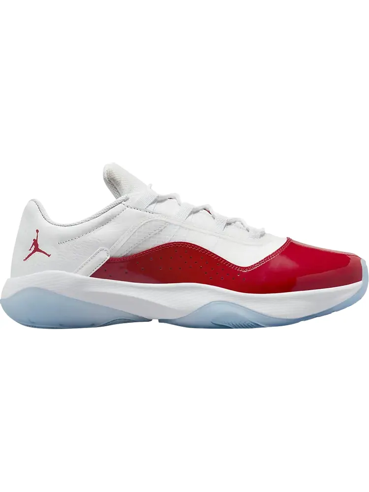 Кроссовки Air Jordan 11 CMFT Low White Gym Red — изображение 1 из 1, белый