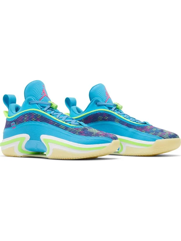 Кроссовки Luka Doncic x Air Jordan 36 Low Laser Blue — изображение 8 из 8, синий