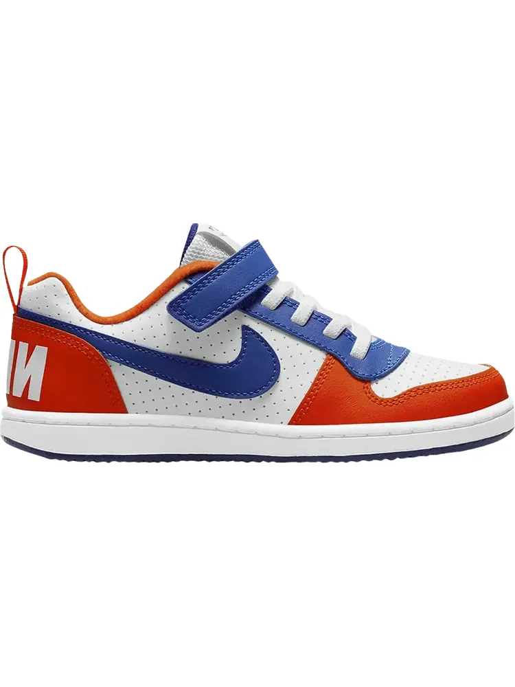 Кроссовки Nike Court Borough Low PS 'Team Orange Hyper Royal' — изображение 1 из 1, белый