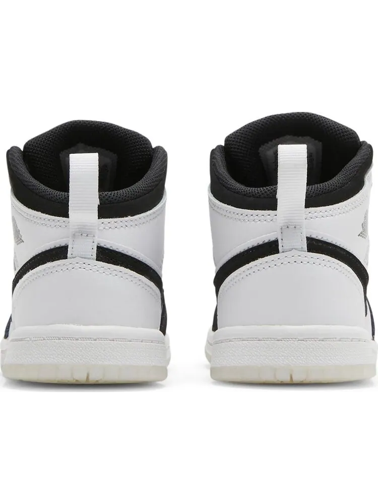 Кроссовки Air Jordan 1 Mid SE TD Diamond — изображение 6 из 8, белый