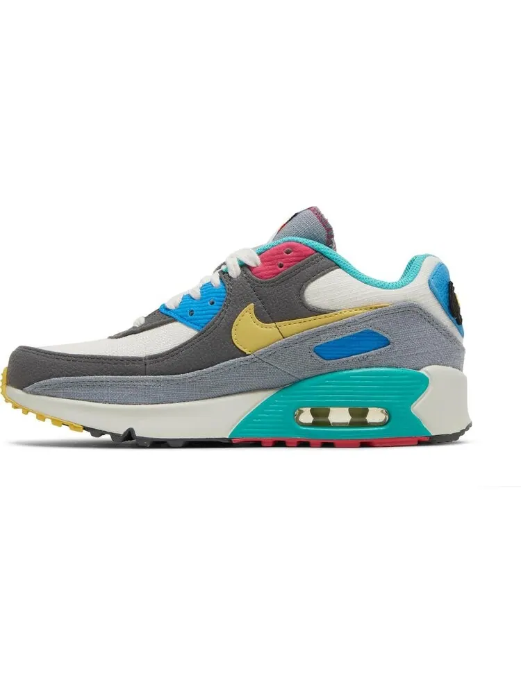 Кроссовки Nike Air Max 90 GS 'Air Sprung - Iron Grey' — изображение 3 из 8, серый