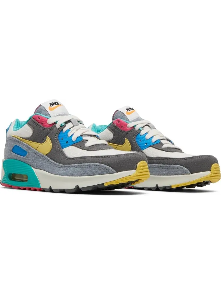 Кроссовки Nike Air Max 90 GS 'Air Sprung - Iron Grey' — изображение 8 из 8, серый