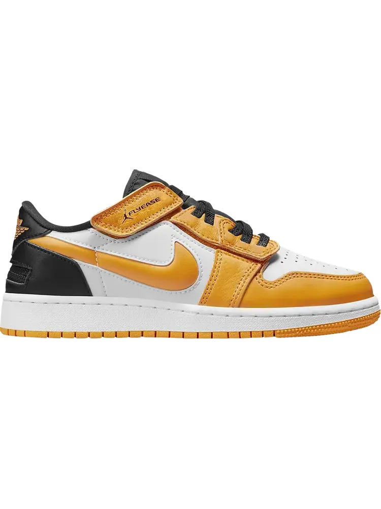 Кроссовки Air Jordan 1 Low Flyease GS Taxi White — изображение 1 из 1, белый