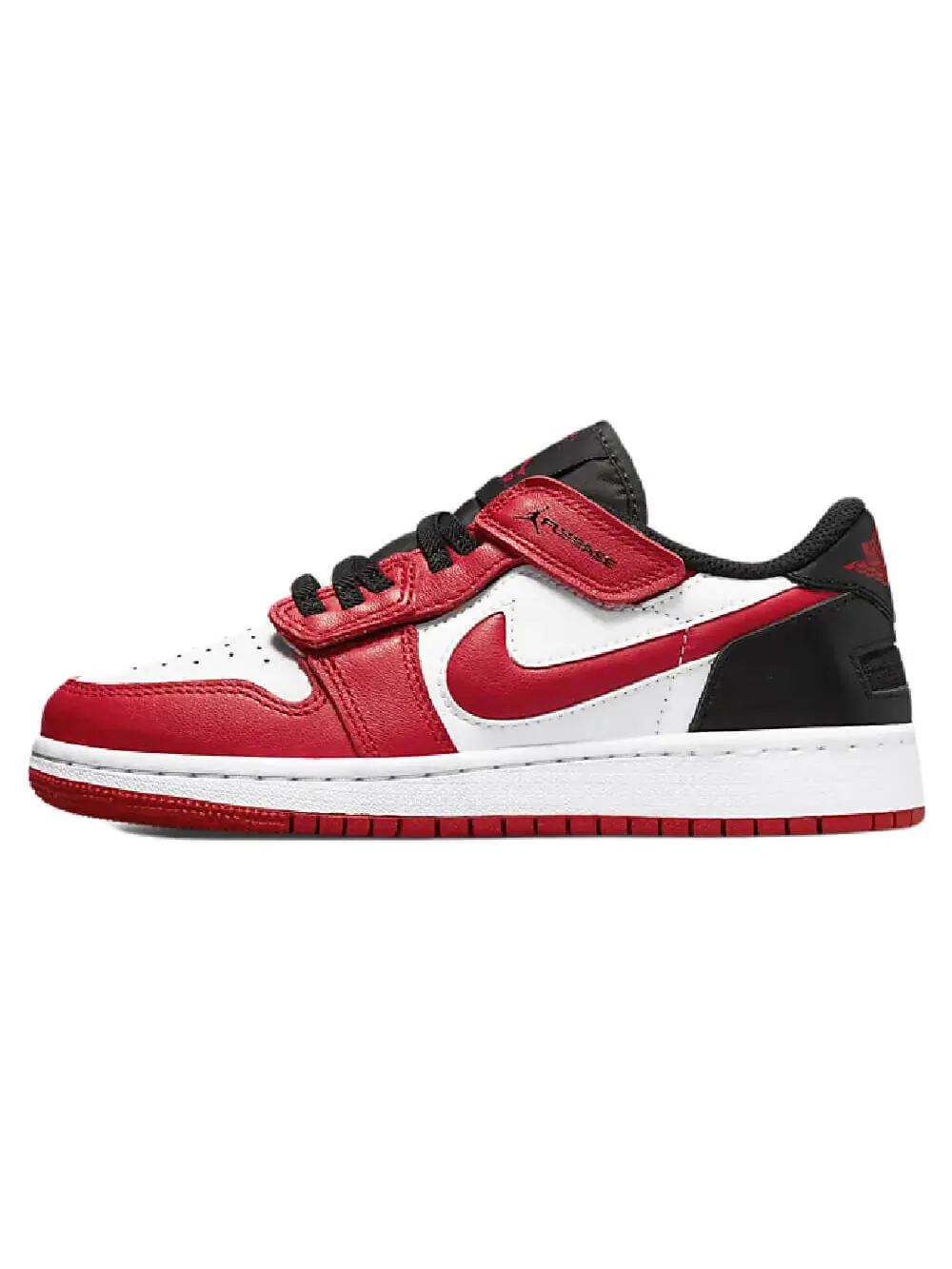 Кроссовки Nike Air Jordan 1 Low FlyEase — изображение 1 из 9, красный/черный/белый