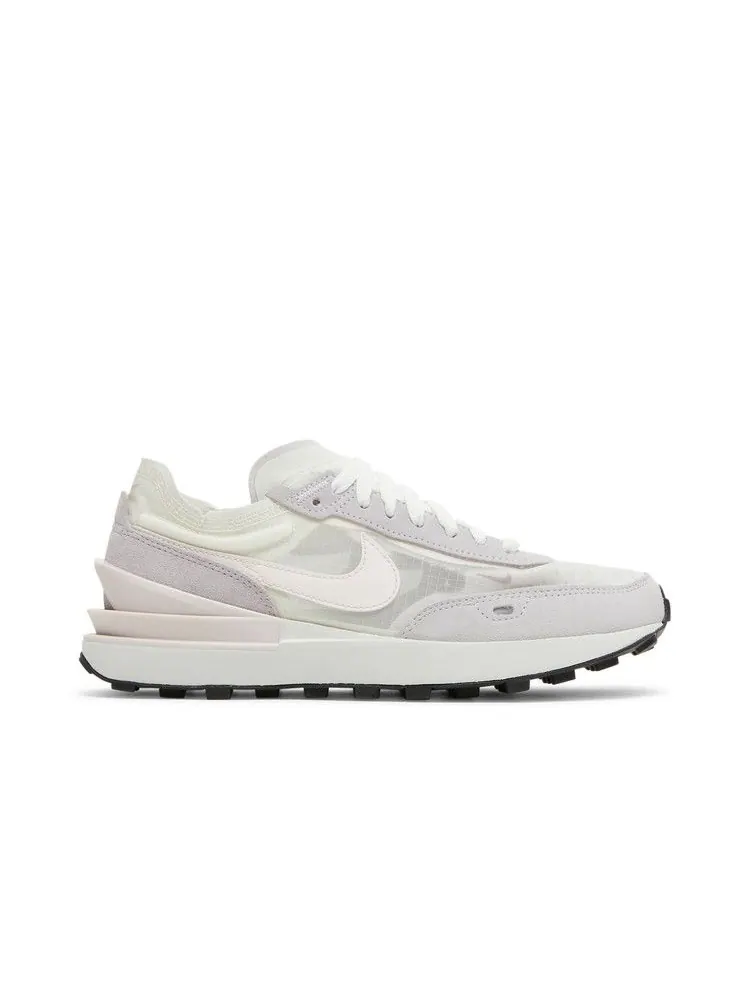 Кроссовки Nike Wmns Waffle One 'Light Soft Pink' — изображение 2 из 9, белый//светлый розовый