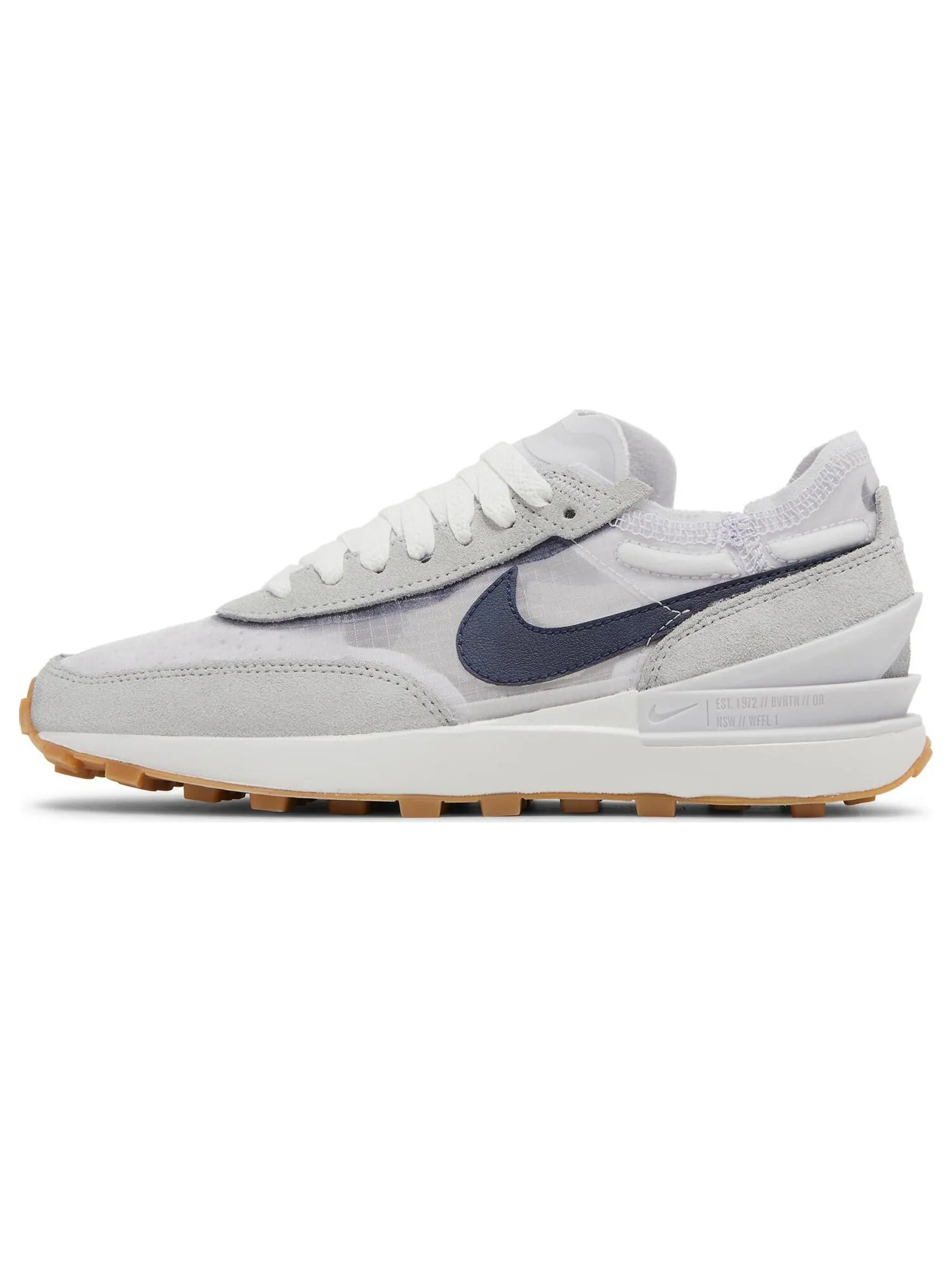 Кроссовки Nike Wmns Waffle One 'Iris Whisper Gum' — изображение 3 из 8, белый