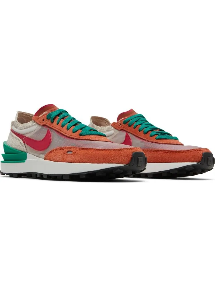 Кроссовки Nike Wmns Waffle One 'Burnt Sunrise Mystic Hibiscus' — изображение 8 из 8, красный