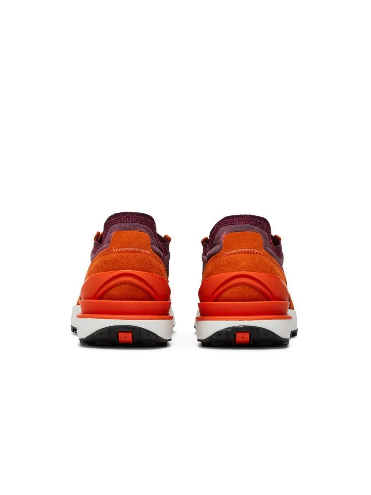 Кроссовки Nike Wmns Waffle One 'Dark Beetroot Sport Spice' — изображение 7 из 9, темный//черный/оранжевый
