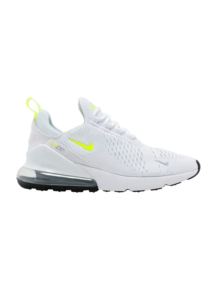 Кроссовки Nike Air Max 270 'White Volt' — изображение 1 из 9, белый